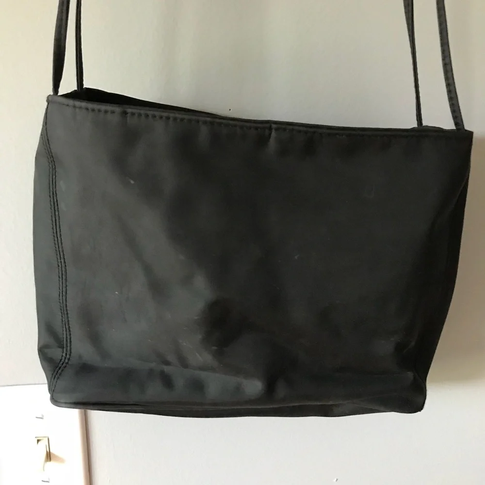 Simple black purse